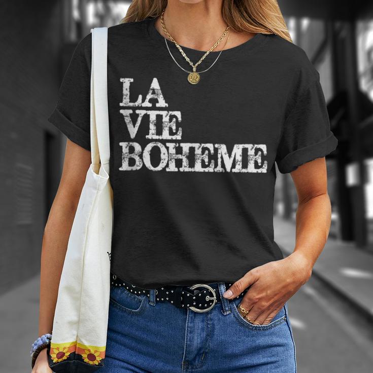 Musical Theatre La Vie Boheme Actor & Stage Manager T-Shirt Gifts for Her