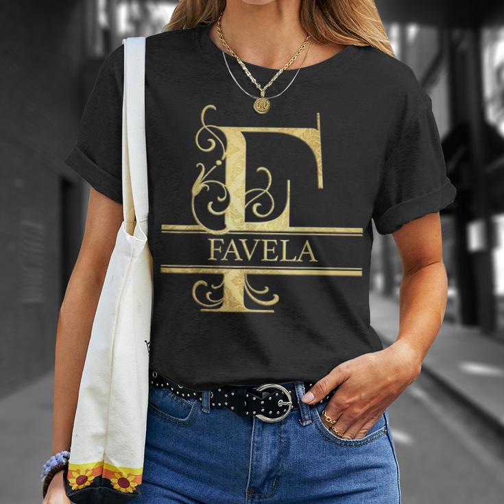 Name Favela T-Shirt Geschenke für Sie