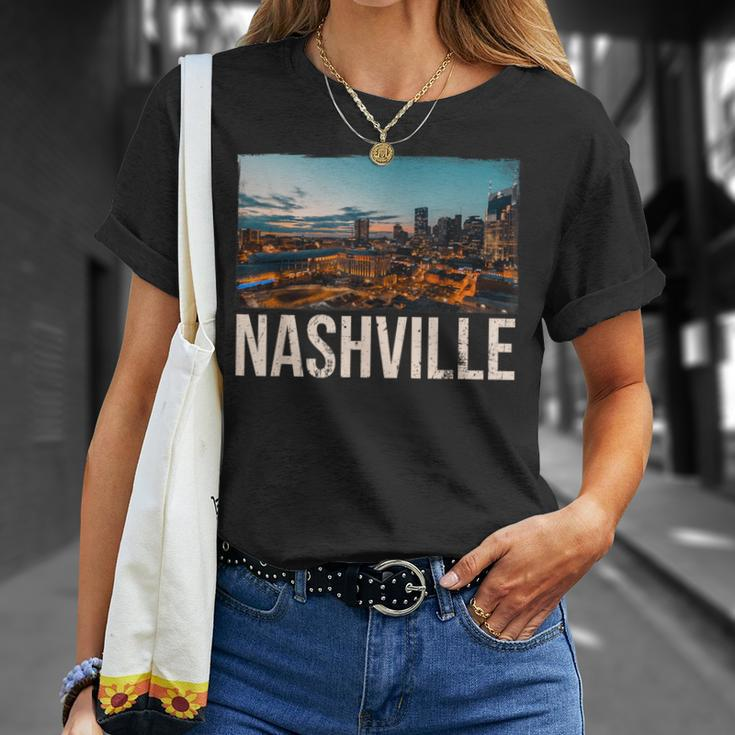 Nashville Pride Nashville Holiday Vacation Nashville T-Shirt Gifts for Her