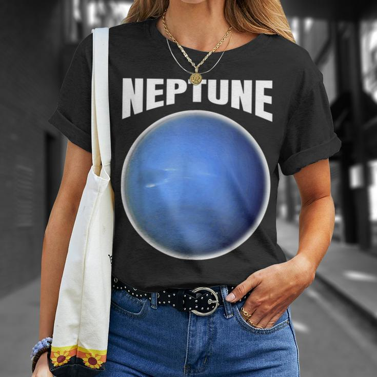 Neptune Solar System Planet T-Shirt Gifts for Her