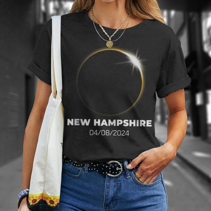 New Hampshire Total Solar Eclipse 2024 April 8 Totality T-Shirt Gifts for Her