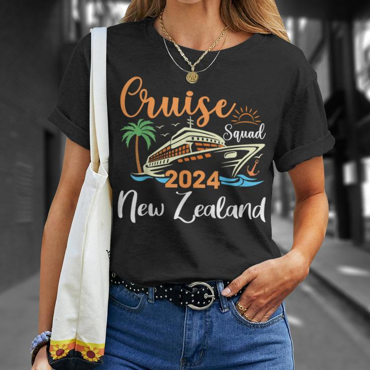New Zealand Cruise Squad 2024 Family Holiday Matching T-Shirt Gifts for Her