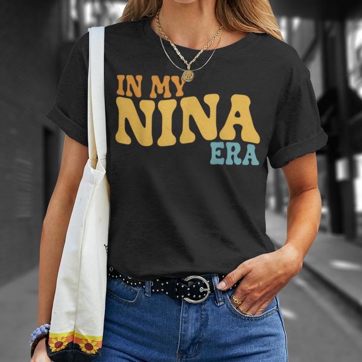 In My Nina Era Groovy Tie Dye T-Shirt Gifts for Her