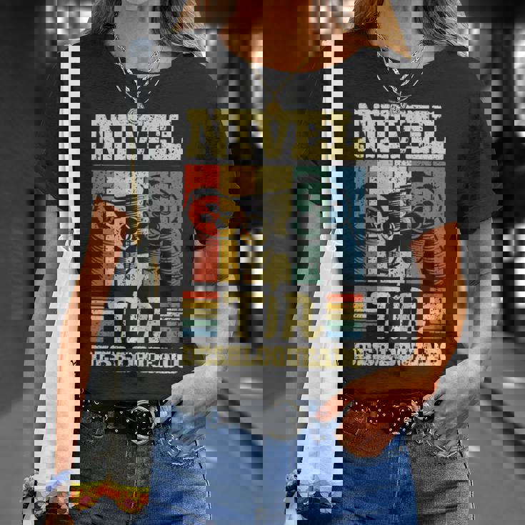 Nivel Tía Desbloqueado Futura Tía Anuncio Embarazadas Camiseta unisex Regalos para ella