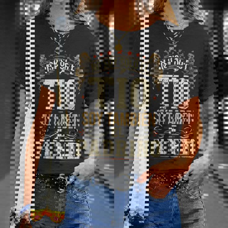 No Soy Solo El Tío Soy También El Padrino Camiseta unisex Regalos para ella