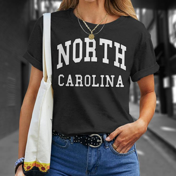 North Carolina Throwback Classic T-Shirt Gifts for Her