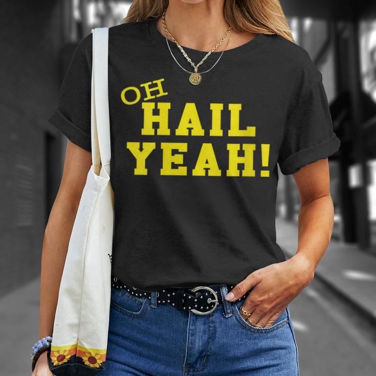 Oh Hail Yes U M Ann Arbor Mi Aa Pride Proud Michigan T-Shirt Gifts for Her