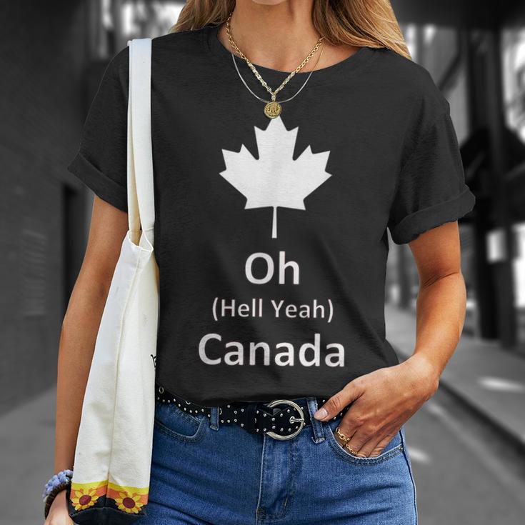 Oh Hell Yeah Canada 150 Years Canadian Eh T-Shirt Gifts for Her