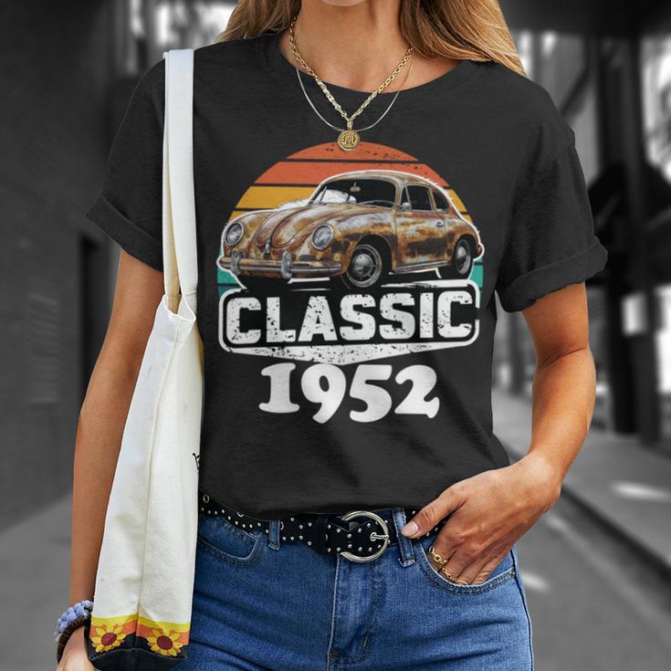 Oldtimer 1952 Geburtstag Für Männer Papaatertag T-Shirt Geschenke für Sie