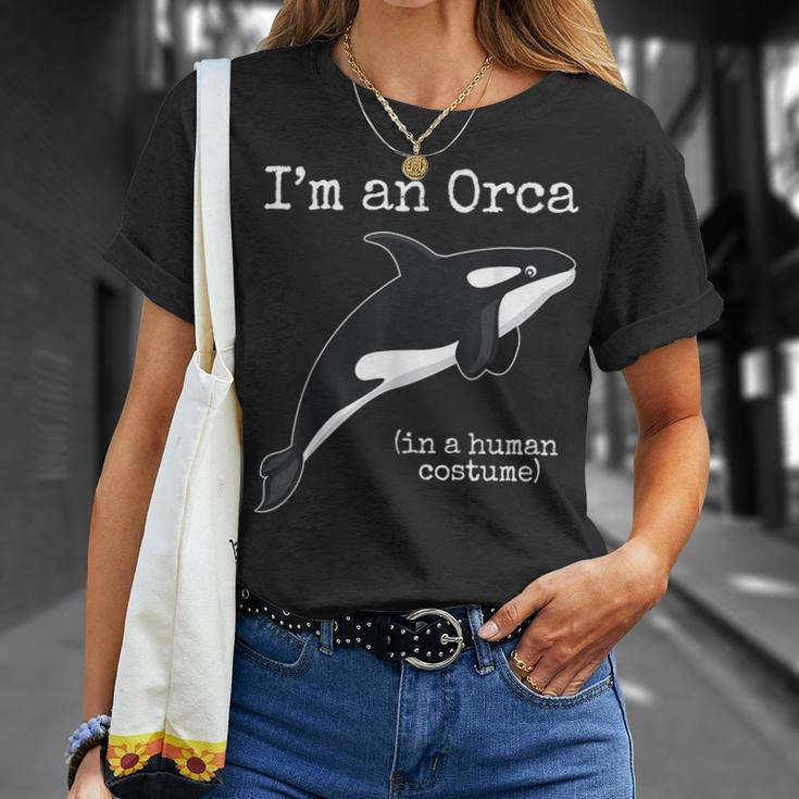 Orca Killer Whale Costume Ich Bin Ein Orca People Costume T-Shirt Geschenke für Sie