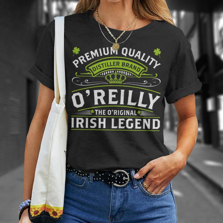 O'reilly The Original Irish Legend Family Name T-Shirt Gifts for Her