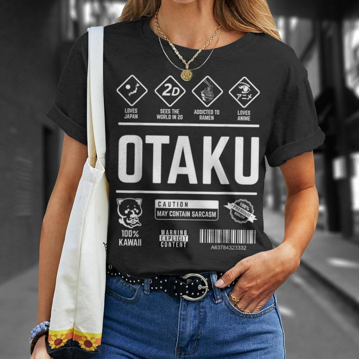 Otaku Slogan For Anime And Manga Fans T-Shirt Geschenke für Sie