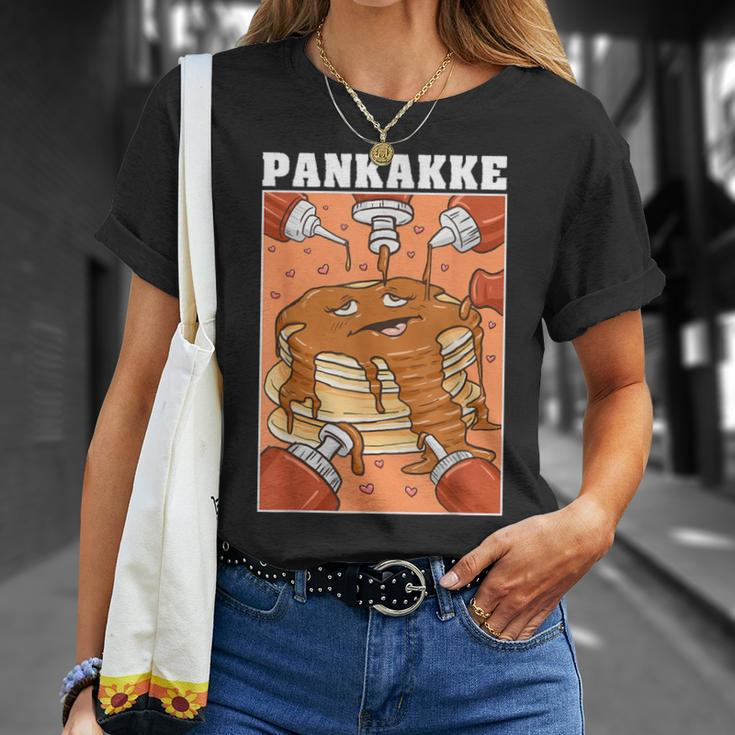 Pankakke Naughty Pancake Bukakke Ecchi Hentai Pun T-Shirt Gifts for Her