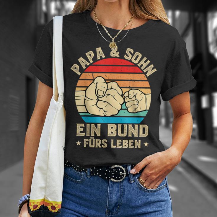 Papa & Sohn Papa & Sohn Familie T-Shirt Geschenke für Sie