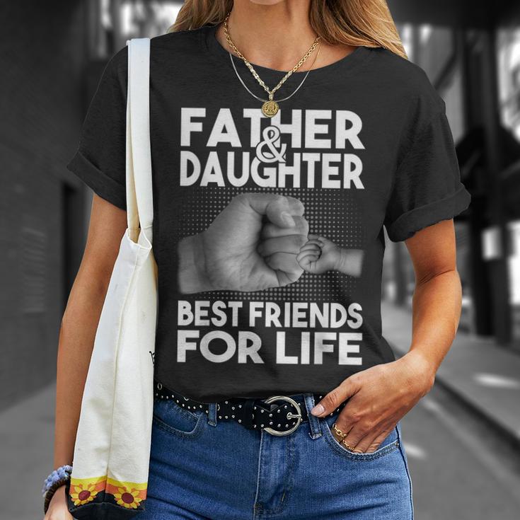 Papa & Tochter Beste Freunde Fürs Leben Partnerlookatertag T-Shirt Geschenke für Sie