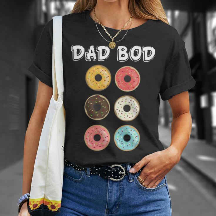 Papa Bod Lustige Donuts T-Shirt Geschenke für Sie