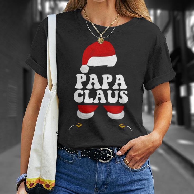 Papa Claus Weihnachtsmann Weihnachten T-Shirt Geschenke für Sie