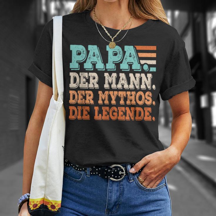 Papa Der Mann Der Mythos Die Legendeater Father's Day T-Shirt Geschenke für Sie