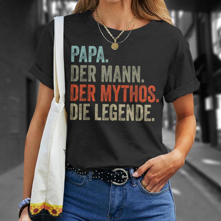 Papa Der Mann The Mythos The Legend T-Shirt Geschenke für Sie