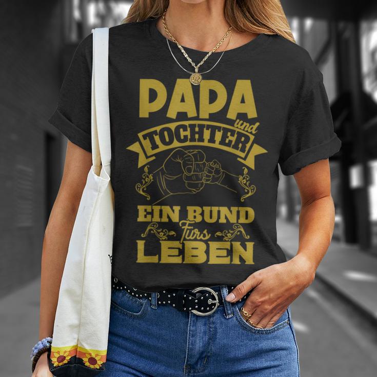 Papa Und Tochter Bund Fürs Lebenateratertag Geschenk T-Shirt Geschenke für Sie