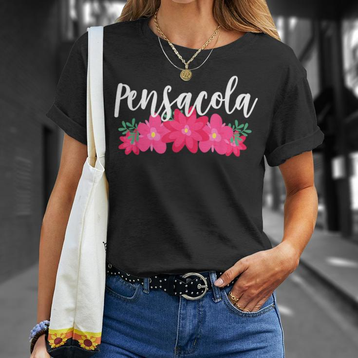 Pensacola Florida Tropical Vacation T-Shirt Gifts for Her