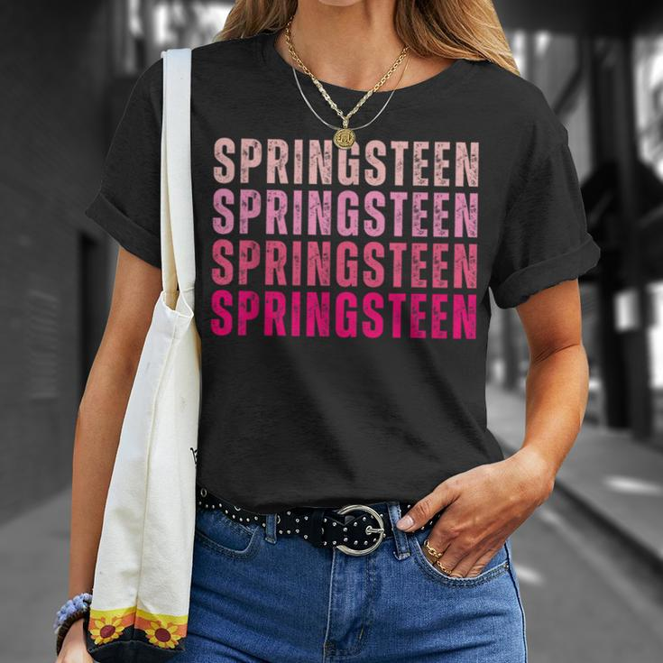 Personalized Name Springsn I Love Springsn T-Shirt Gifts for Her