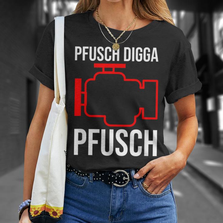 Pfusch Digga Pfusch Pfuscher Mkl Engine Control Light T-Shirt Geschenke für Sie