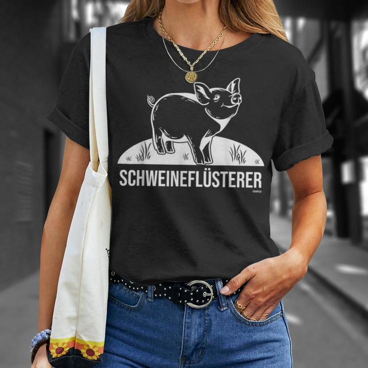 Pig Whisper Pig Farmer T-Shirt Geschenke für Sie