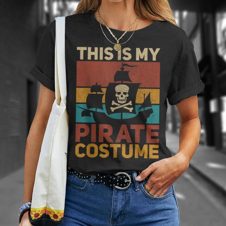 Pirate Ship Pirate Outfit Pirate Costume Retro Pirate T-Shirt Gifts for Her