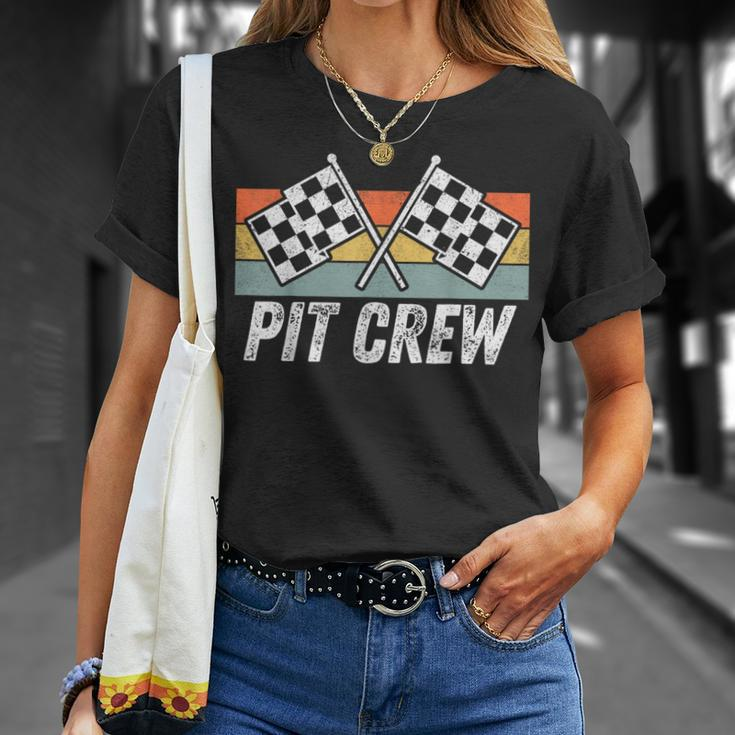 Pit Crew Costume For Race Car Parties Vintage T-Shirt Gifts for Her