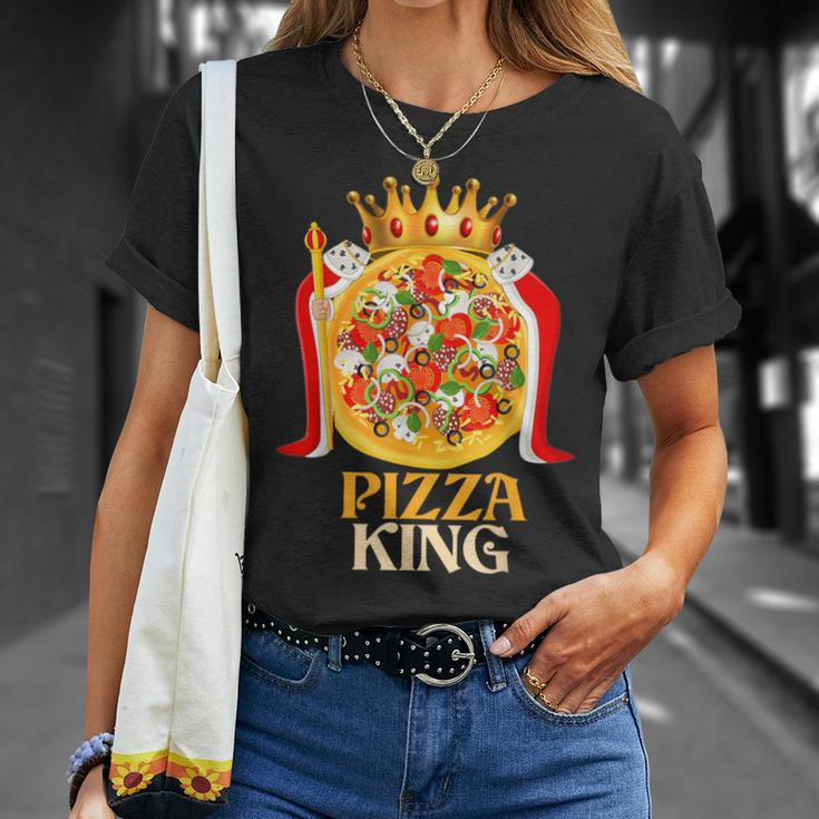 Pizza King Hemd Für Pizzaliebhaber Süße Pizza T-Shirt Geschenke für Sie