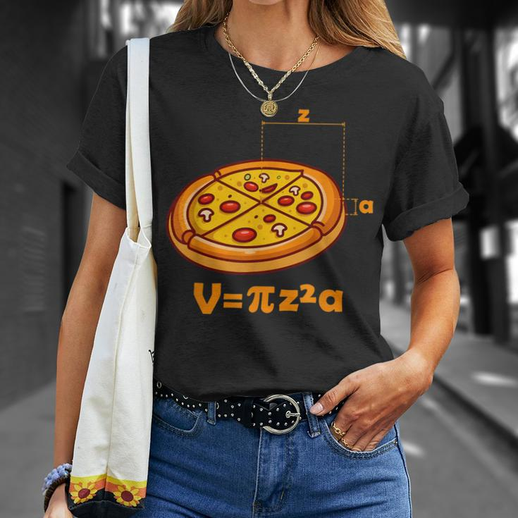 Pizza Nerd Geek Mathematik Witz Naturwissenschaft Formula T-Shirt Geschenke für Sie