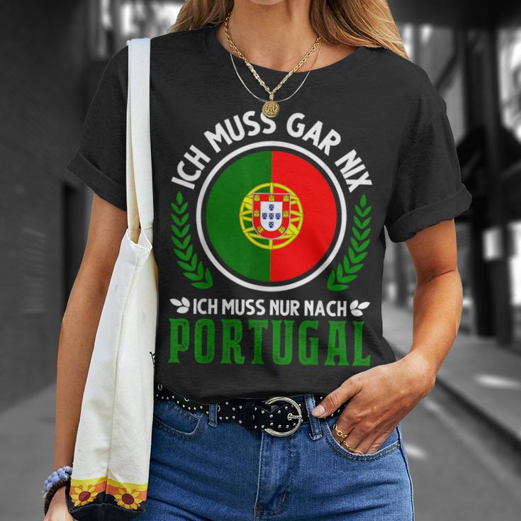 Portugal Holiday Portuguese Flag Madeira T-Shirt Geschenke für Sie