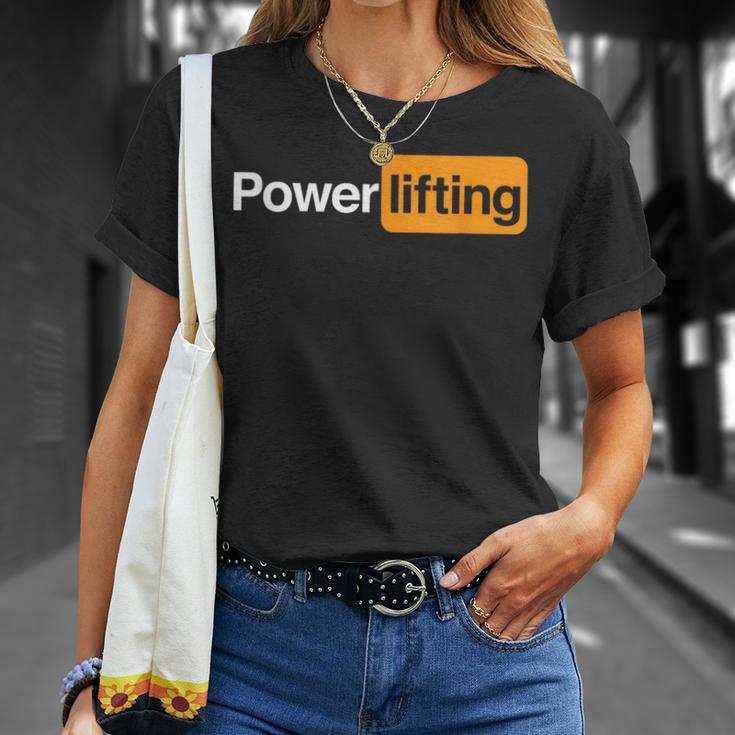 Powerlifting Kraftdreikampf T-Shirt Geschenke für Sie