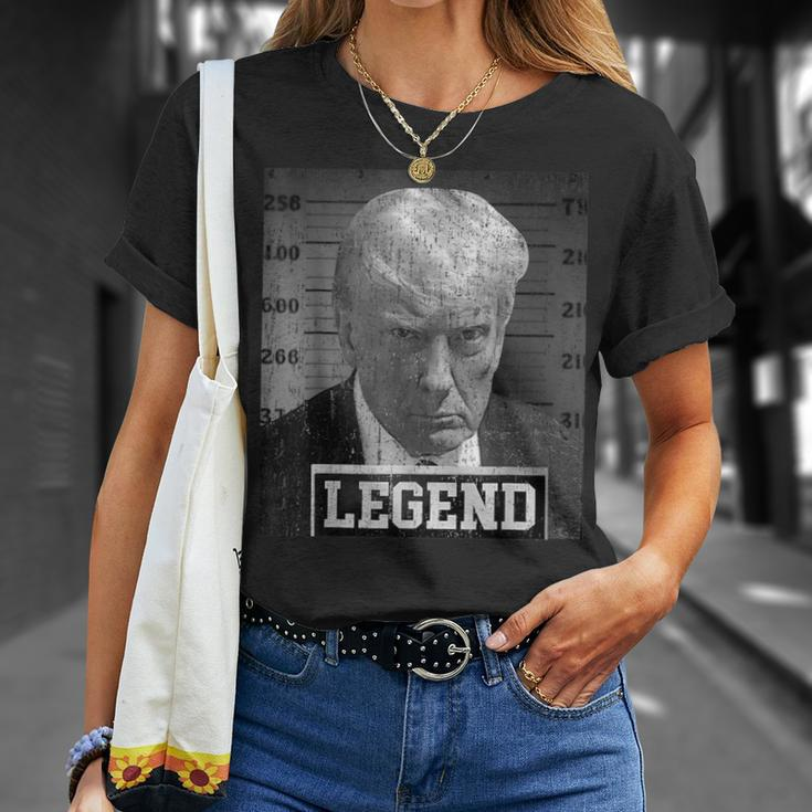 President Donald Trump Hot 2024 Not Guilty Supporter T-Shirt Gifts for Her