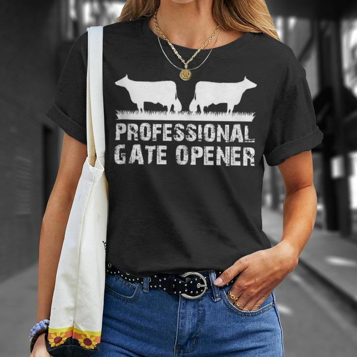 Professional Gate Opener Animal Lover T-Shirt Gifts for Her