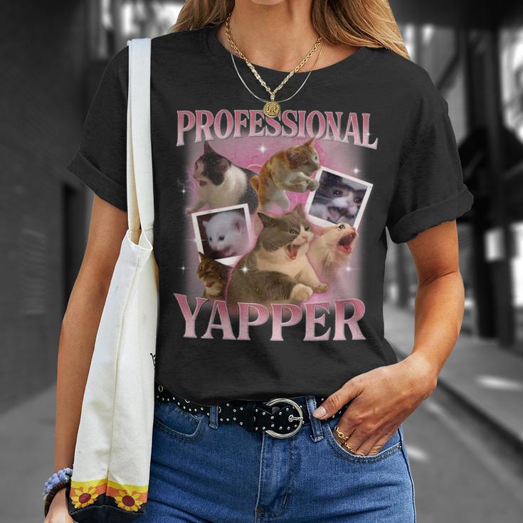 Professionelle Yapper Meme Cat T-Shirt Geschenke für Sie