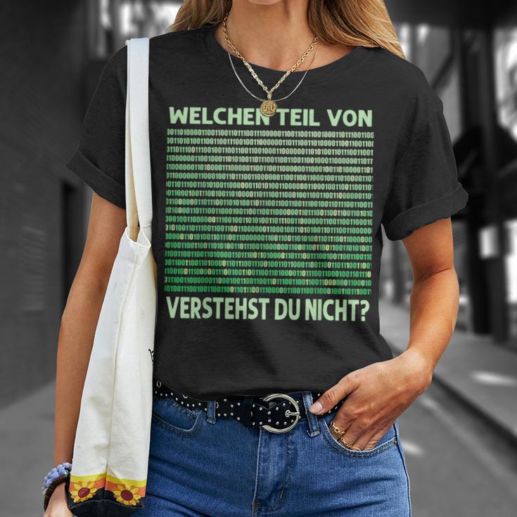 Programmer Admin Which Partonerstehst Du Nicht T-Shirt Geschenke für Sie