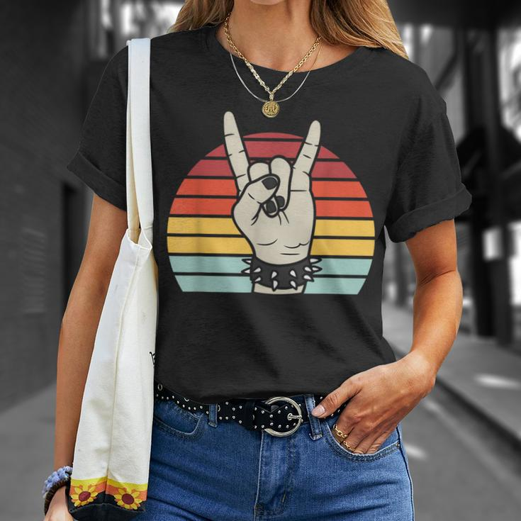Punk Rock Vintage Retro 80'S Rock Band T-Shirt Gifts for Her