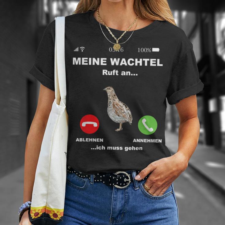 Quail Breeder Quail Egg T-Shirt Geschenke für Sie