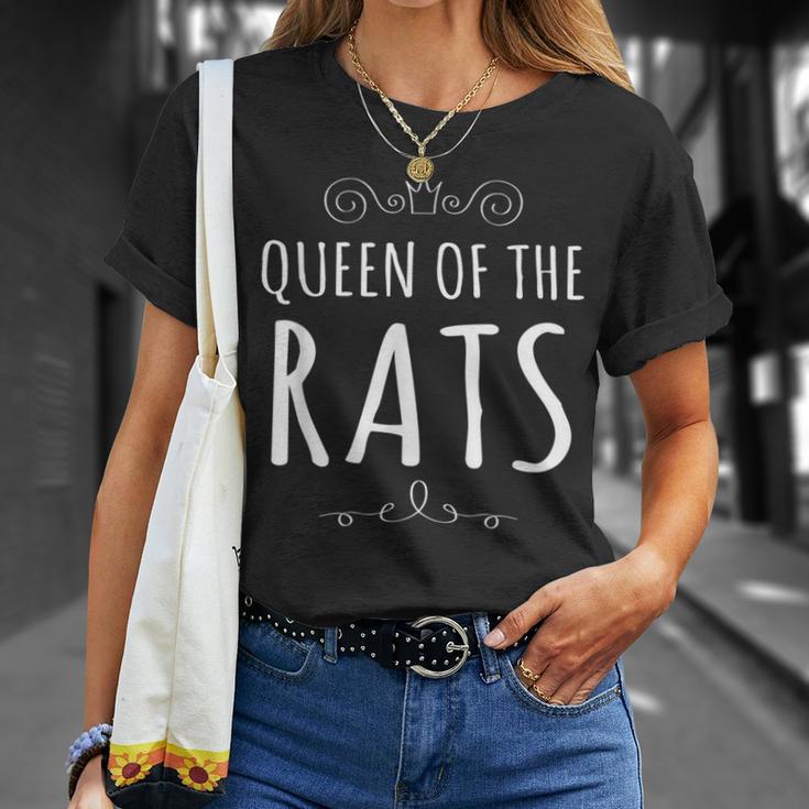 Queen Of The Rats Rat Lover T-Shirt Gifts for Her