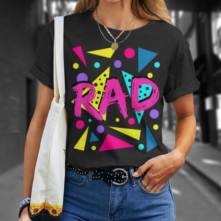 Rad 1980S Vintage Eighties Costume Party T-Shirt Gifts for Her