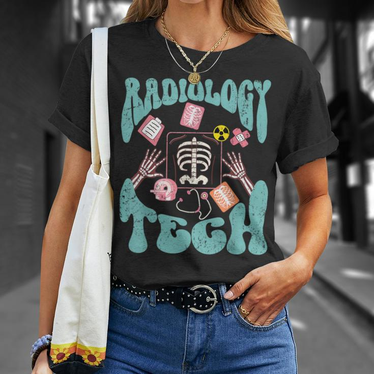 Radiology Tech Radiologic Technologist Xray Oncology T-Shirt Gifts for Her