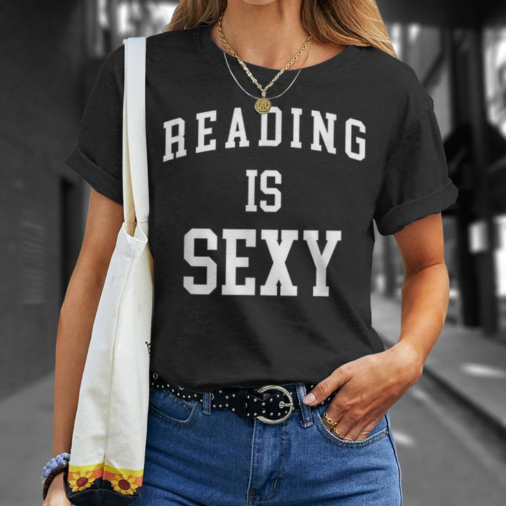Reading Is Sexy Bookworm Book Lover T-Shirt Gifts for Her