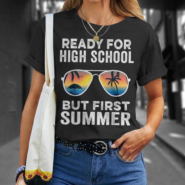 Ready For High School But First Summer Freshman T-Shirt Gifts for Her