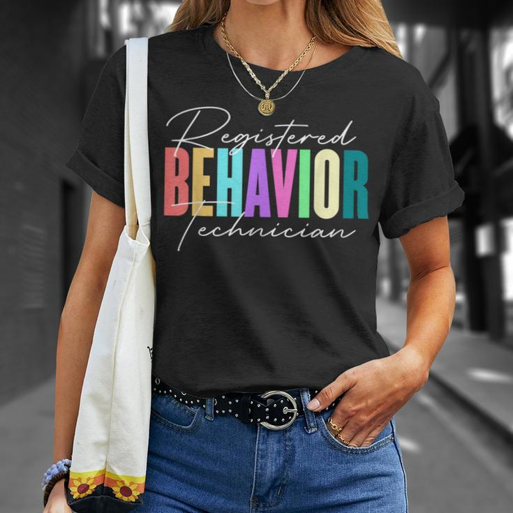 Registered Behavior Technician Rbt Behavioral Aba Therapist T-Shirt Gifts for Her