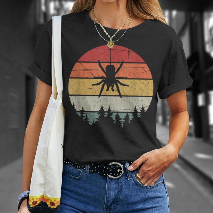 Retro Arachnid Tarantula Spider T-Shirt Gifts for Her
