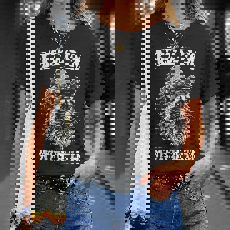 Rizz Em With The Tism Raccoon Meme T-Shirt Gifts for Her