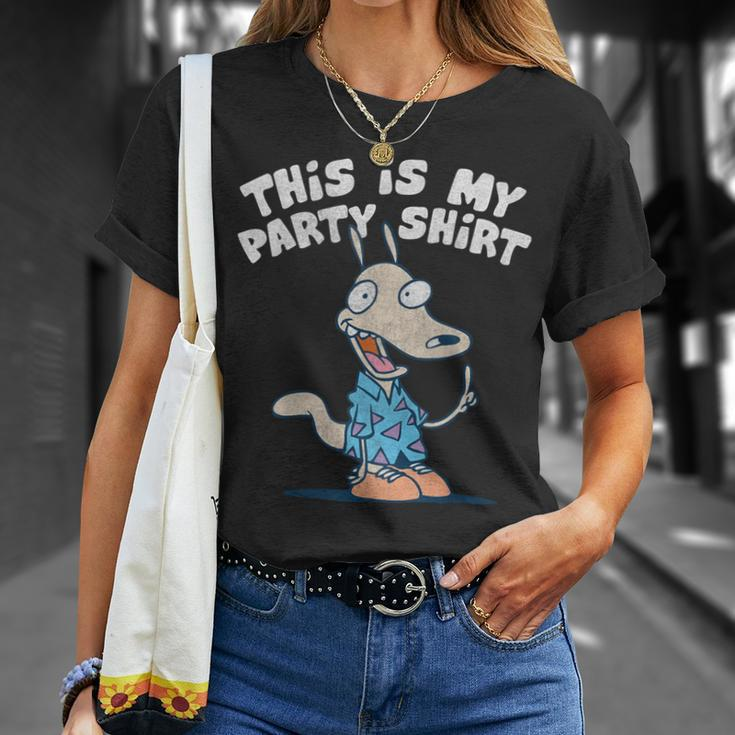 Rockos Modern Life This Is My Party T-Shirt Gifts for Her