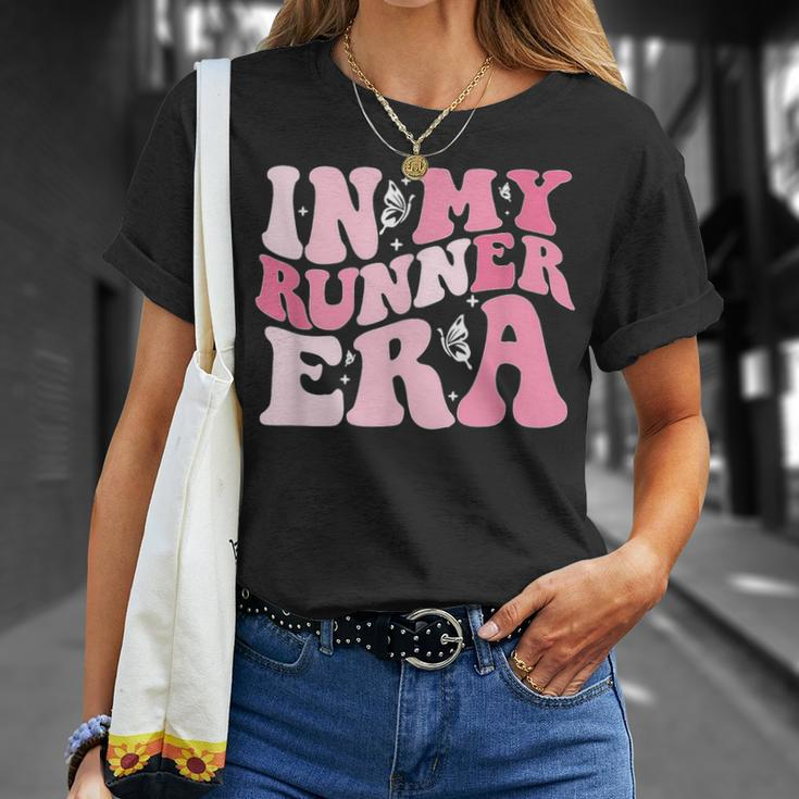 In My Runner Era Running Marathon Fitness Running Mom T-Shirt Gifts for Her